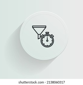 Date Range Filter icon vector design