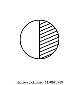 date of schedule icon. Element of online and web for mobile concept and web apps icon. Thin line icon for website design and development, app development. Premium icon on white background
