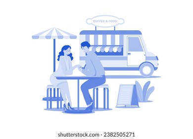 Date At Street Food Cafe