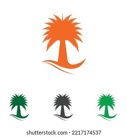 Plantilla de logotipo de ilustración de vectores de icono de fecha