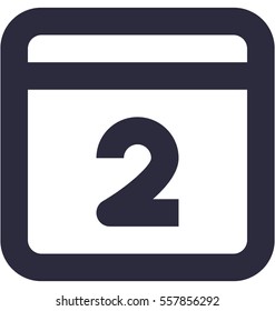 Date Vector Icon