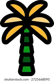 Diseño de icono de estilo lleno de fechas
