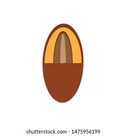 dates fruit logo vector design