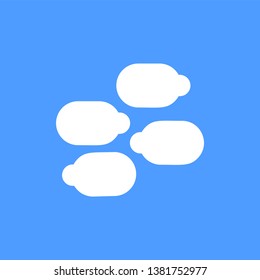 Dates fruits icon - vector