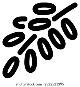 Dates icon vector lineal black outline date illustration fruits vector icon Dates for app food icon for healthy and vegetarian food for kids icon vector palm fruit