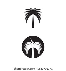 Dates Tree icon Vector Illustration design Logo template
