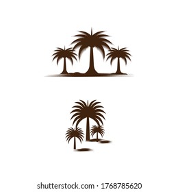 Dates tree Logo Template vector symbol nature