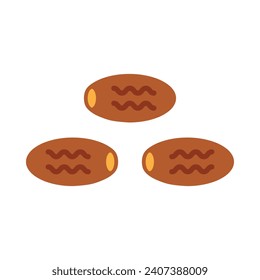 Dates Vector Flat Icon For Personal And Commercial Use.
