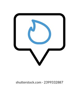 Dating App Icon vector stock illustration