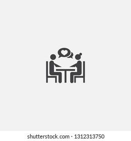 Dating base icon. Simple sign illustration. Dating symbol design. Can be used for web, print and mobile