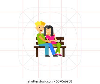 Dating Couple Icon