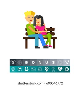 Dating Couple Icon