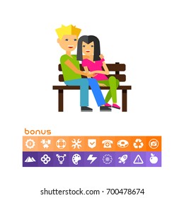 Dating Couple Icon