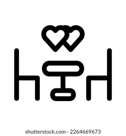 dating icon or logo isolated sign symbol vector illustration - high quality black style vector icons