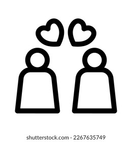 dating icon or logo isolated sign symbol vector illustration - high quality black style vector icons
