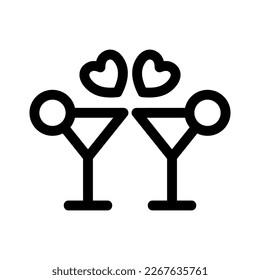 dating icon or logo isolated sign symbol vector illustration - high quality black style vector icons
