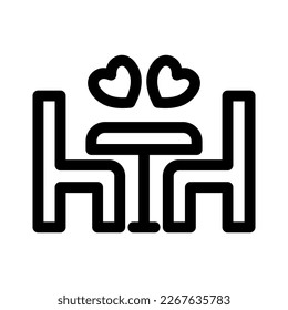 dating icon or logo isolated sign symbol vector illustration - high quality black style vector icons

