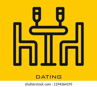 Dating icon signs
