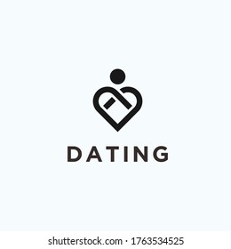 dating logo / dating icon