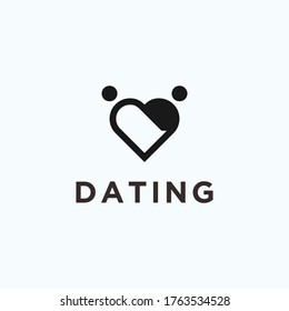 dating logo / dating icon