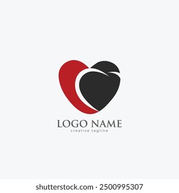 Logo de citas, amor, icono, logotipo totalmente editable logo vecto Plantilla