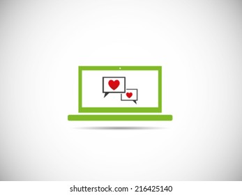 Dating On Laptop