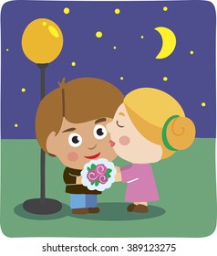 dating outdoors