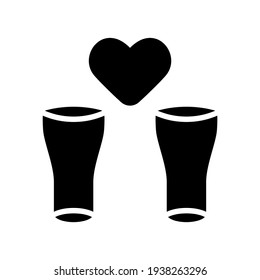 dating valentine icon or logo isolated sign symbol vector illustration - high quality black style vector icons
