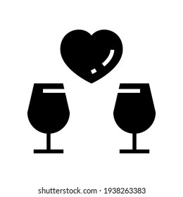 dating valentine icon or logo isolated sign symbol vector illustration - high quality black style vector icons
