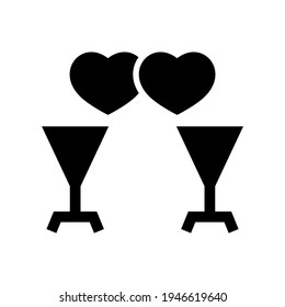 dating valentine icon or logo isolated sign symbol vector illustration - high quality black style vector icons
