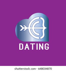 Dating vector logo