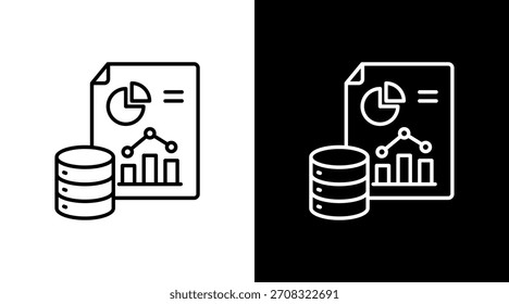 Datum White Icon Set Design