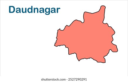 Daudnagar subdivision map, Nawada District, Bihar State, Republic of India, Government of Bihar, Indian territory, Eastern India, politics, village, tourism