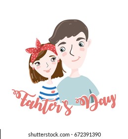 Daughter and dad