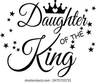 Daughter of the King Digital EPs Vector graphics File