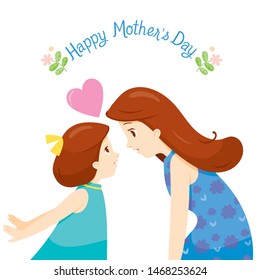 Daughter Looking Her Mother With Love, Mother’s Day, Mom, Embracing, Hug, Love, Children  