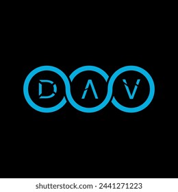 DAV Creative logo And Icon Design