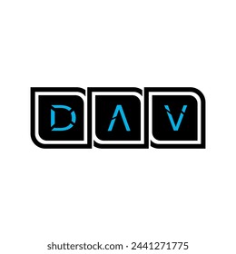 Diseño de logotipos e iconos de DAV Creative