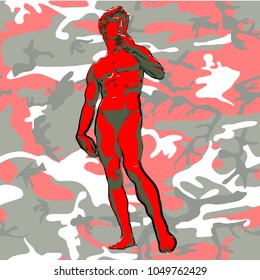 David art poster military