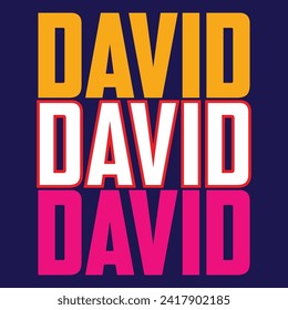 Ciudad de David en Nebraska. texto adecuado para título y título