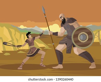 david and goliath old testament bible tale