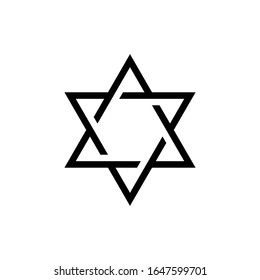 david star icon design vector template