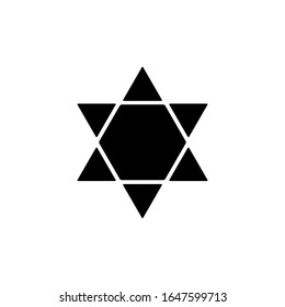 david star icon design vector template