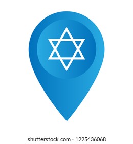 david star and map pin.logo concept. Designed for your web site design, logo, app, UI