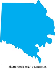 Davie County map in the State of North Carolina