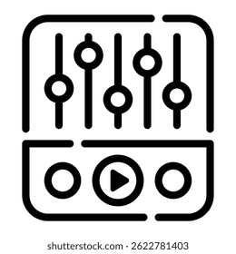 Daw Interface icon, for web, app, infographic, etc
