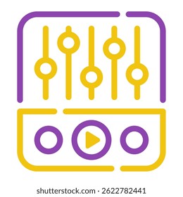 Daw Interface icon, for web, app, infographic, etc