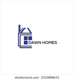 Dawn homes company logo design