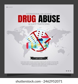 The "Day Against Drug Addiction" is an observance focused on raising awareness about the issues of drug addiction, promoting prevention, and providing support to those affected by substance abuse. 