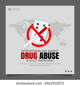 The "Day Against Drug Addiction" is an observance focused on raising awareness about the issues of drug addiction, promoting prevention, and providing support to those affected by substance abuse. 